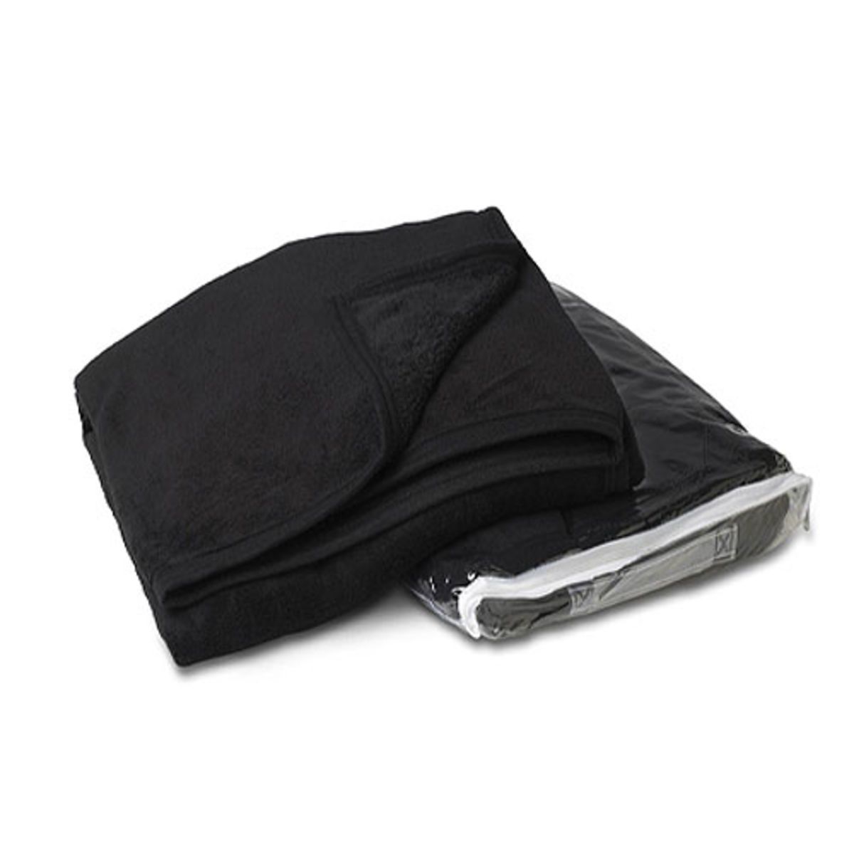 Black Coral Fleece Throw Blanket
