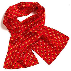 Flaming Chili Ladies Silk Scarf - 8"x45"
