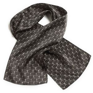 Flatware Silk Scarf - 8"x45"