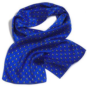Harbor Lights Silk Scarf - 8"x45"