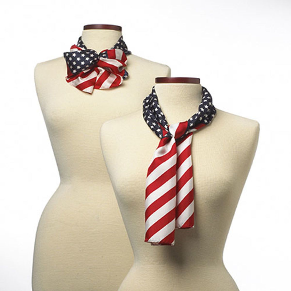 The Flag Patriotic Scarf - 8"x45"