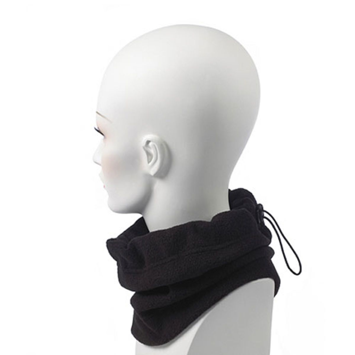 Black Fleece Neck Gaiter
