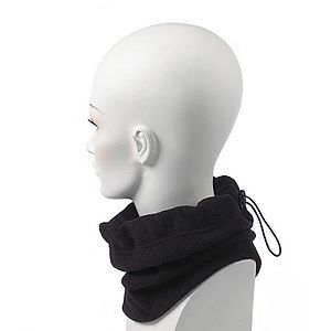 Black Fleece Neck Gaiter