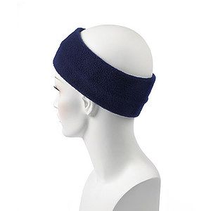 Navy Blue Fleece Headband