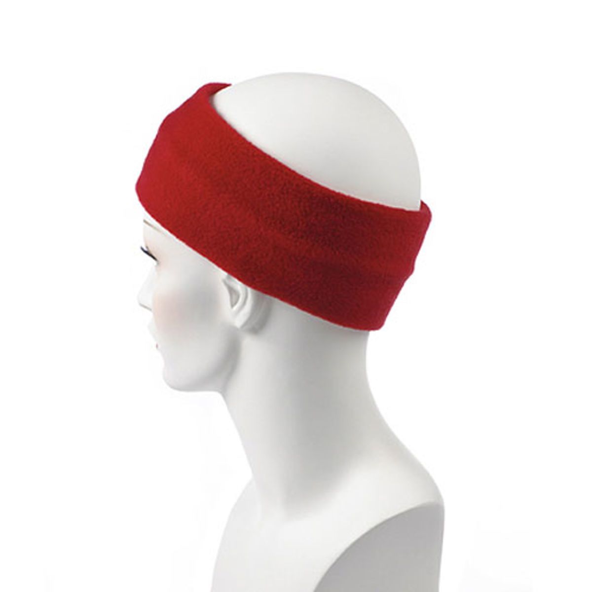Red Fleece Headband
