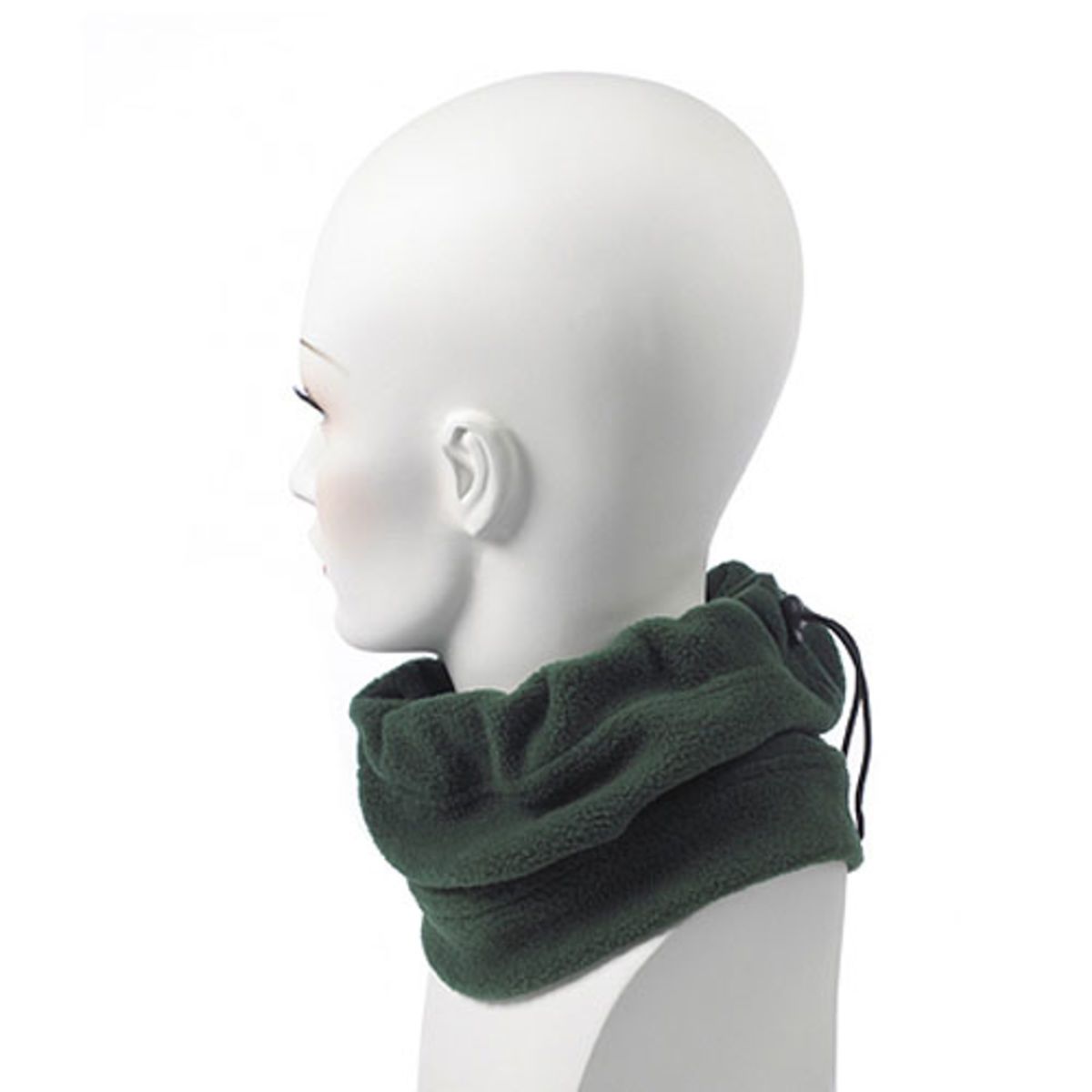 Hunter Green Fleece Neck Gaiter