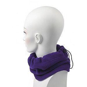 Purple Fleece Neck Gaiter
