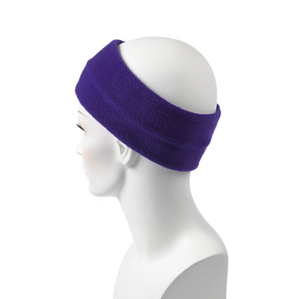 Purple Fleece Headband
