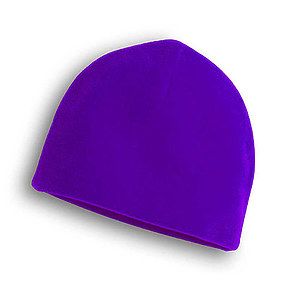 Purple Fleece Beanie