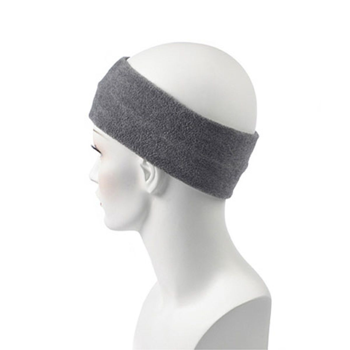 Charcoal Gray Fleece Headband