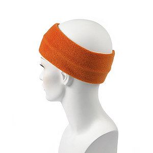 Orange Fleece Headband