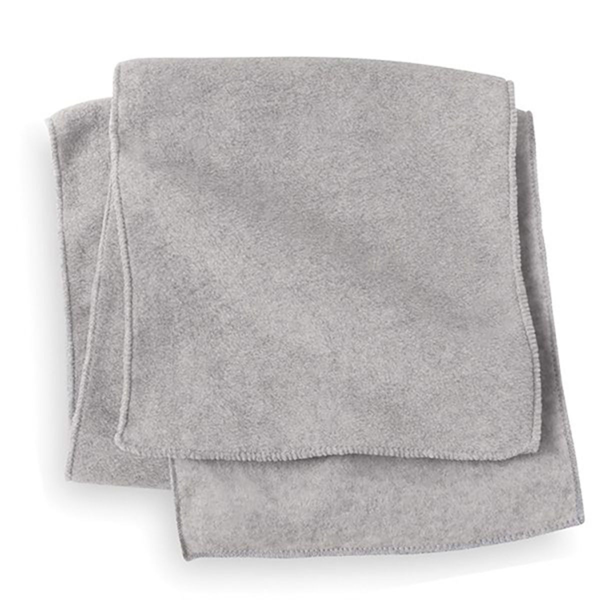 Gray Fleece Neck Scarf