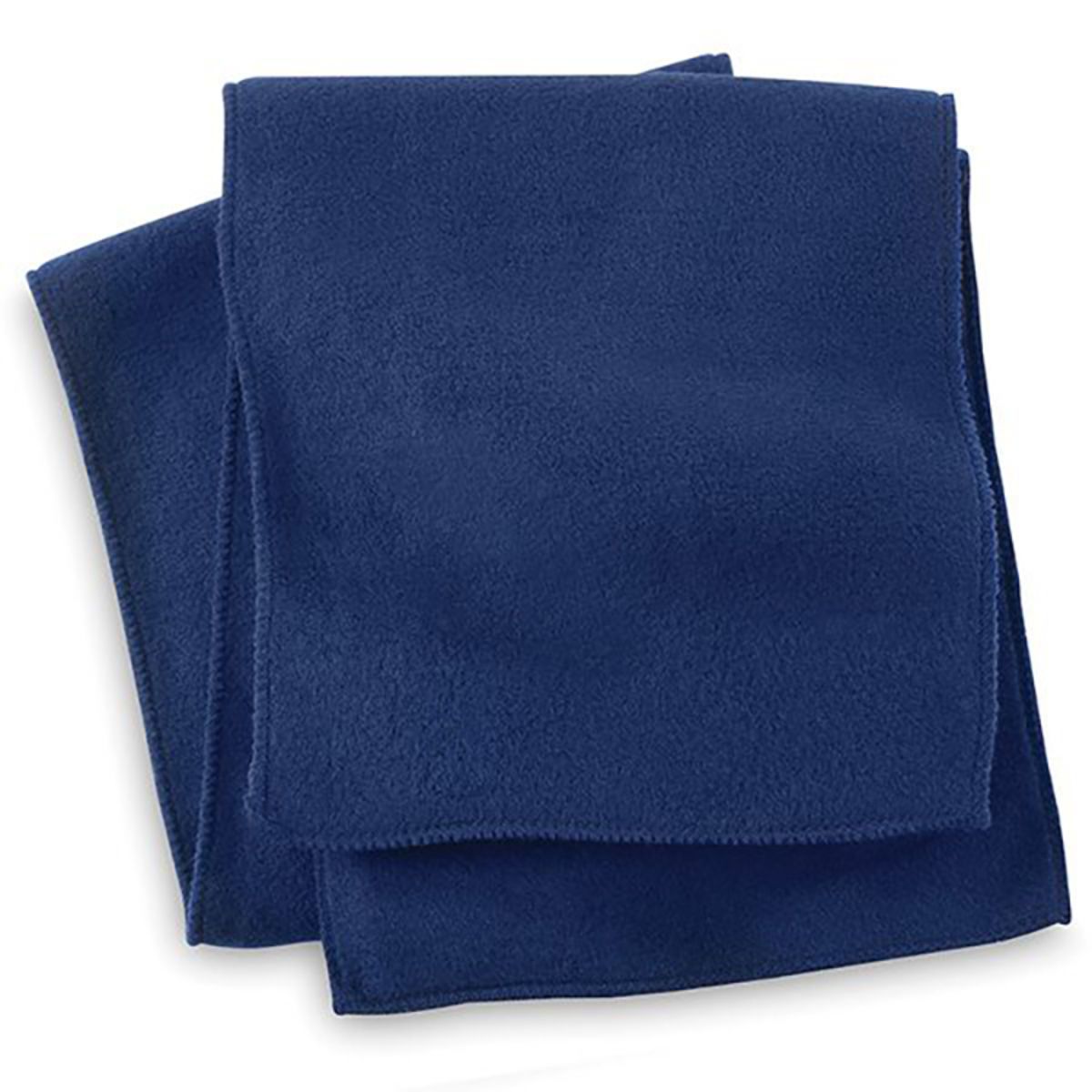 Navy Blue Fleece Neck Scarf
