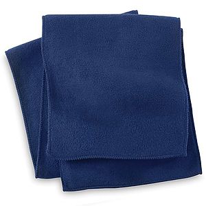 Navy Blue Fleece Neck Scarf