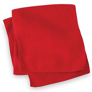 Red Fleece Neck Scarf