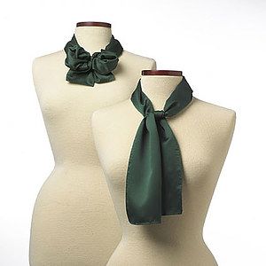Hunter Green Silk Scarf - 8"x45"