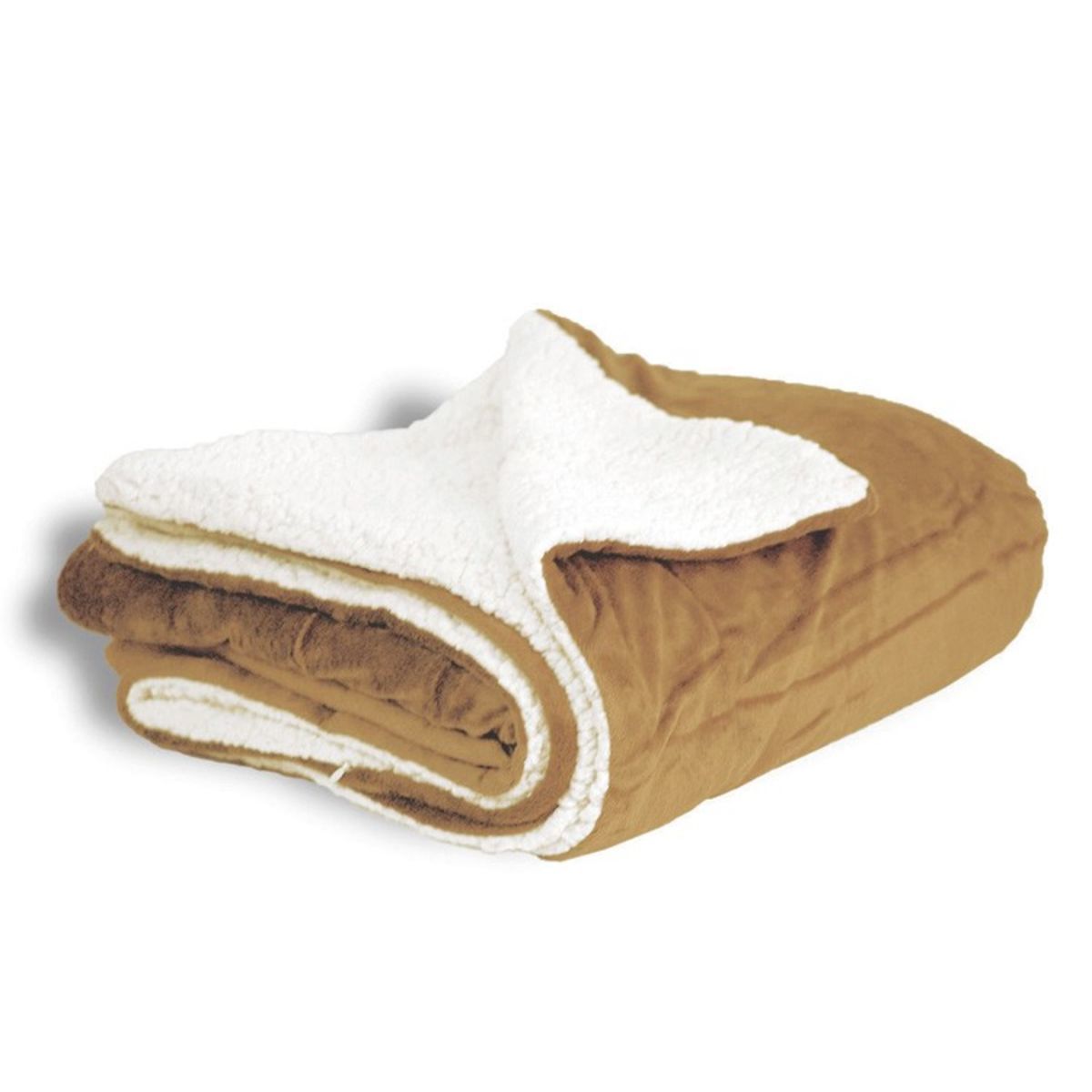 Camel Sherpa Blanket