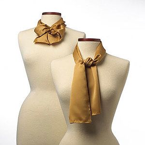 Vegas Gold Silk Scarf - 8"x45"