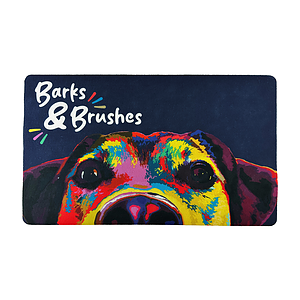 Pet Bowl Mat - Full Color