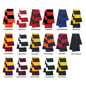 Rugby Knit Scarf, Blank