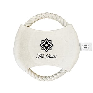 Canvas Rope Disc - Full Color Imprint