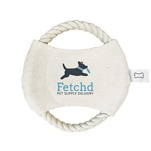 Canvas Rope Disc - Full Color Imprint