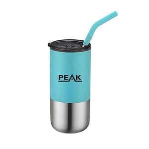 16 Oz. Double Wall Tumbler with Straw