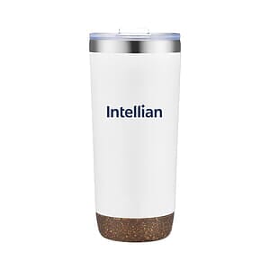 22 Oz. Vacuum Tumbler with Cork Bottom