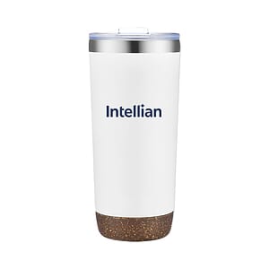 22 Oz. Vacuum Tumbler with Cork Bottom