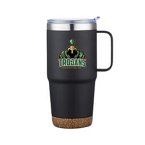 24 Oz. Travel Mug with Cork Bottom