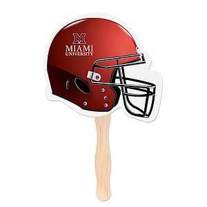 Football Helmet Shaped Hand Fan
