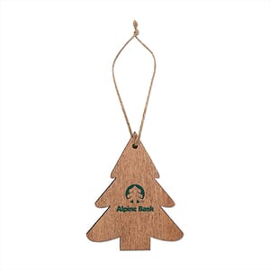 Wooden Tree Ornament
