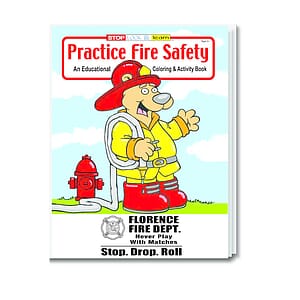 Practice Fire Safety Coloring Book
