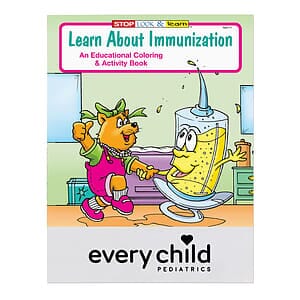 Learn About Immunization Coloring Book