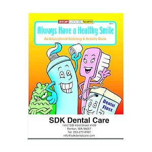 Always Have A Healthy Smile Coloring Book