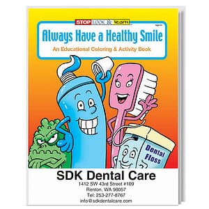 Always Have A Healthy Smile Coloring Book