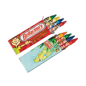4 Pack Custom Crayons Box