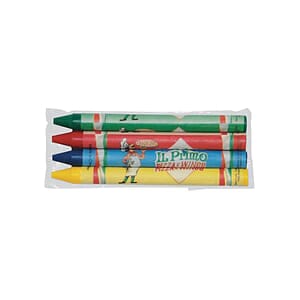 4 Pack Custom Crayons in Cello Wrapper
