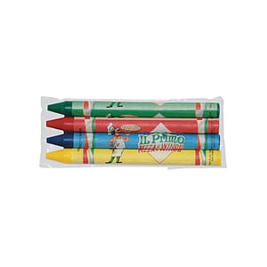 4 Pack Custom Crayons in Cello Wrapper