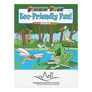 Eco Friendly Fun Stickers Book
