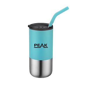 16 Oz. Double Wall Tumbler with Straw