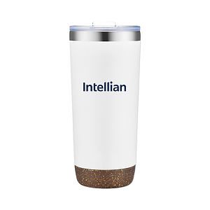 22 Oz. Vacuum Tumbler with Cork Bottom