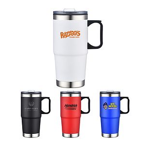 24 Oz. Travel Mug with Stainless Steel Bottom