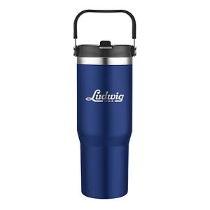 30 Oz. Travel Mug with Handle