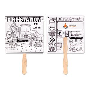 Fire Safety Hand Fan