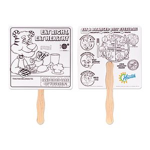 Nutrition Hand Fan