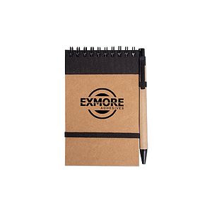Kraft Jotter with Pen