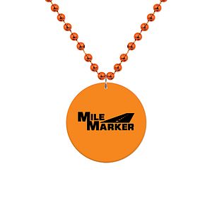 Medallion Bead Necklace w/ Medallion