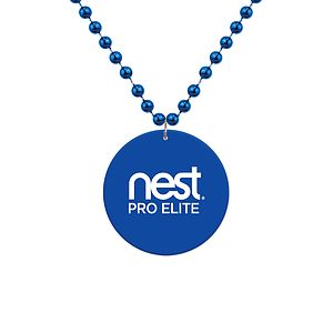 Medallion Bead Necklace w/ Medallion