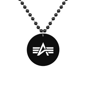 Medallion Bead Necklace w/ Medallion
